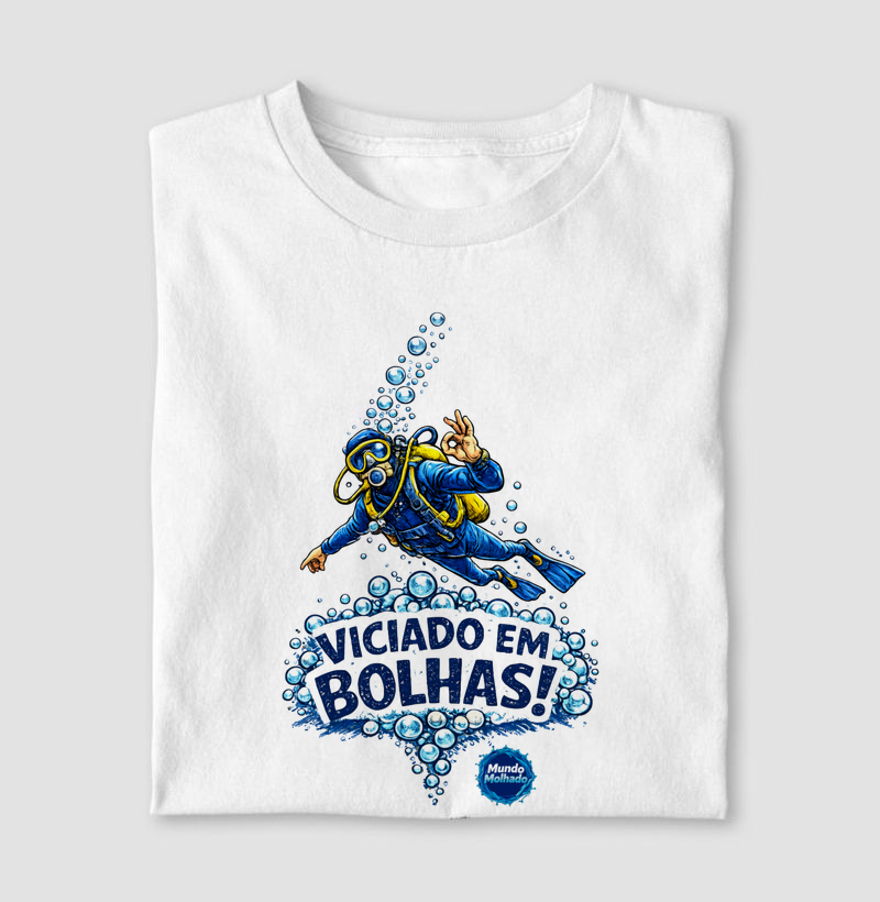 Viciado em Bolhas - Para camisas claras !!!