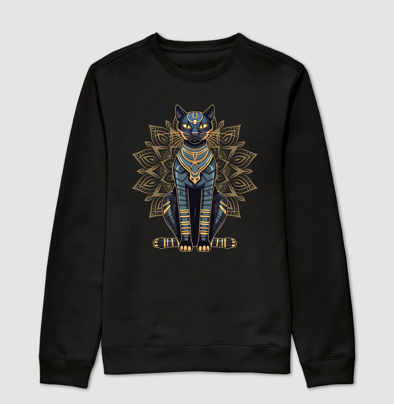 Gato Preto Egípcio
