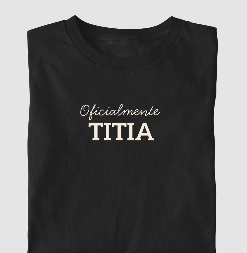 Oficialmente Titia!