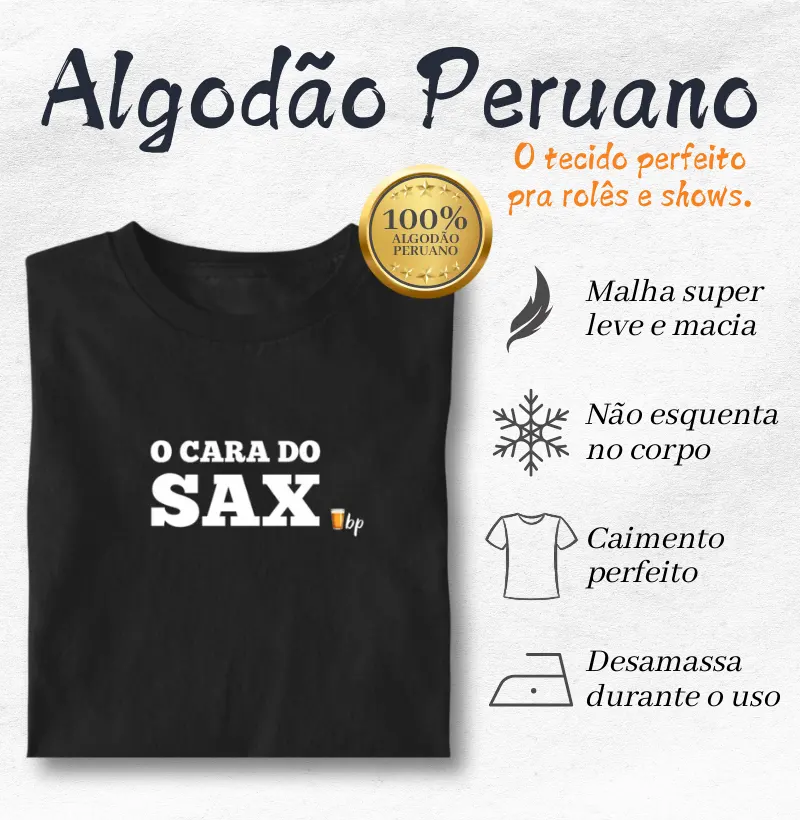 O cara do sax