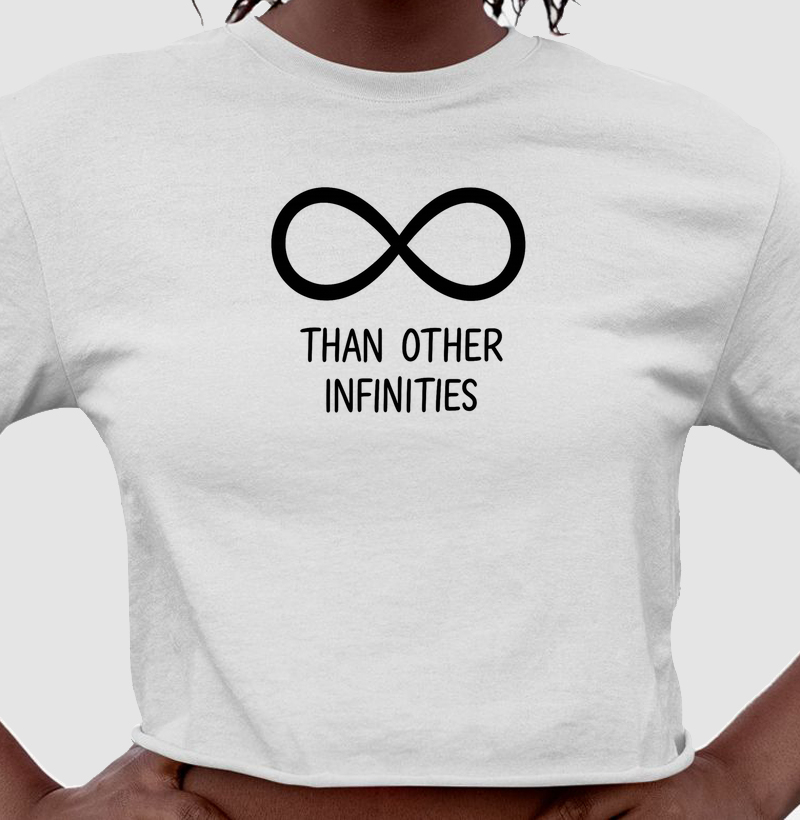 Some infinities are bigger than other infinities - A Culpa é das Estrelas