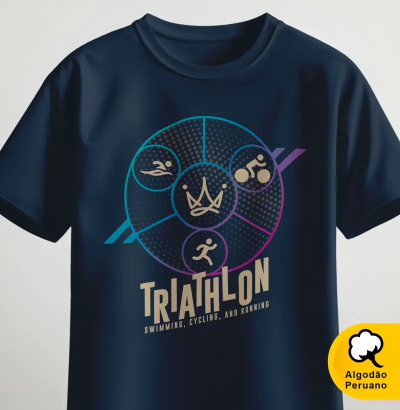 Triathlon - swimming cycling and running