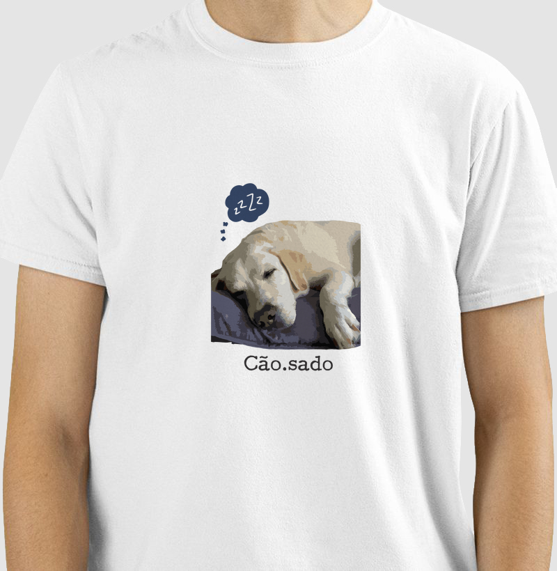 Camiseta Cão.sado