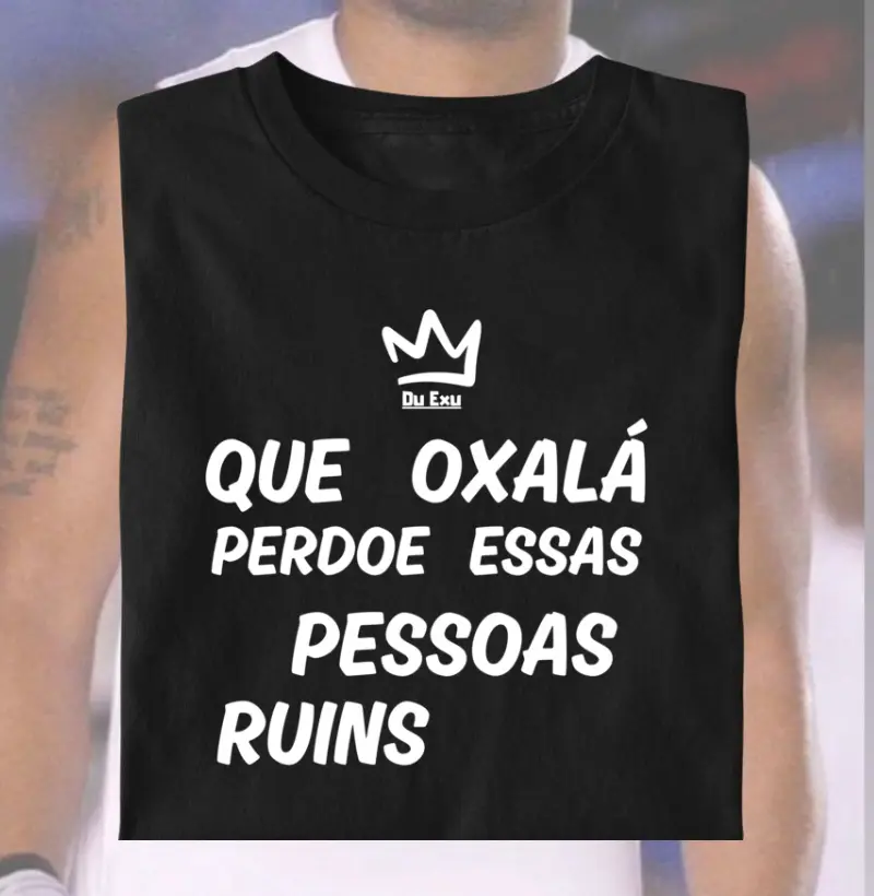 QUE OXALÁ PERDOE ESSAS PESSOAS RUINS