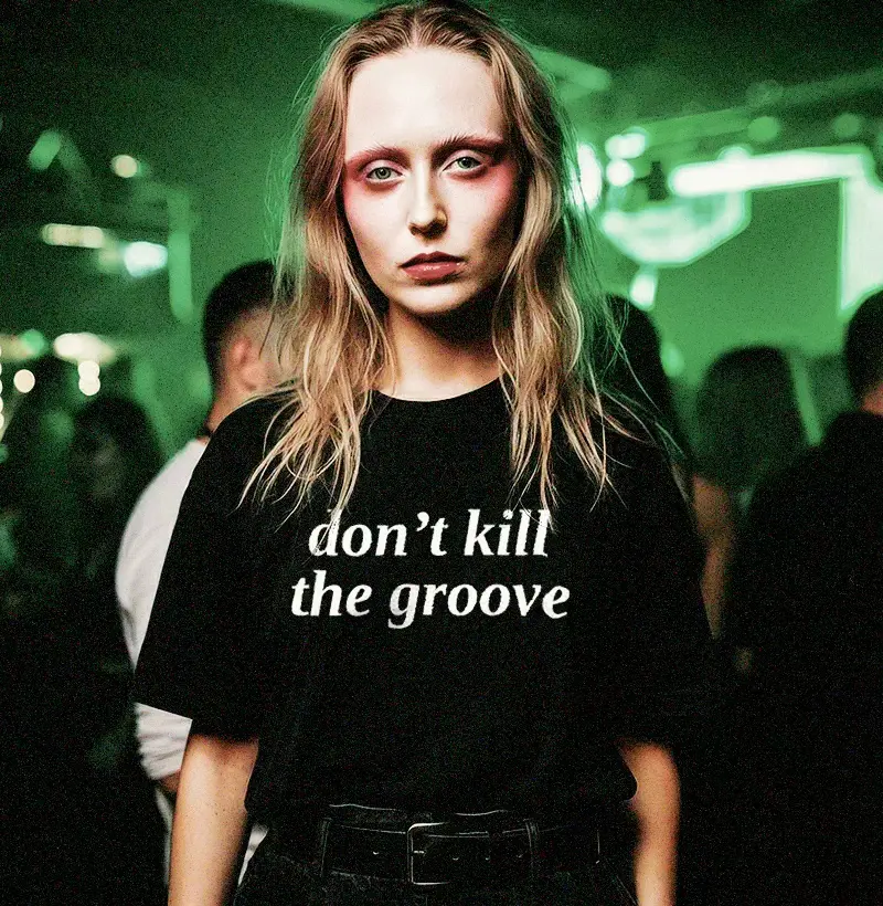 don't kill the groove | camiseta de algodão pima premium