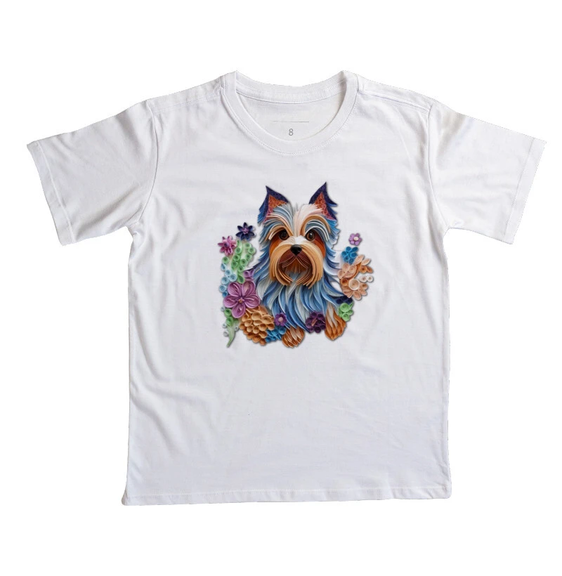 Yorkie Paper Quilling Kids