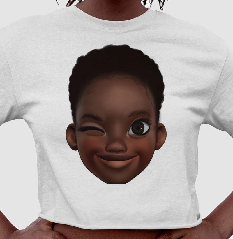 Emoji Black Piscadinha - Clube Kaia