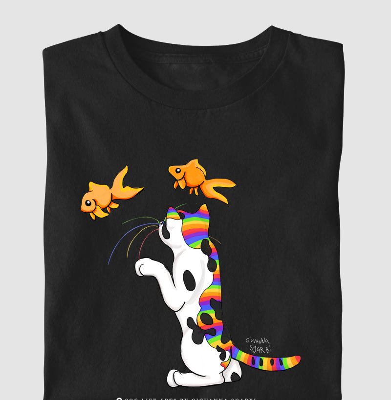 Colorful Cat by Giovanna Sgarbi