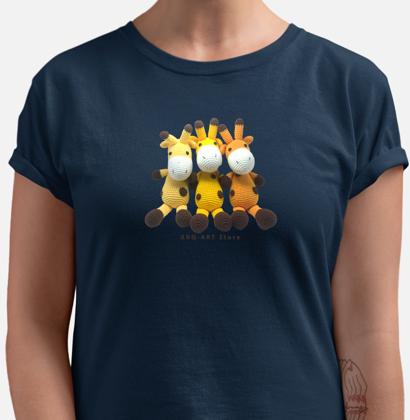 Amigas girafas