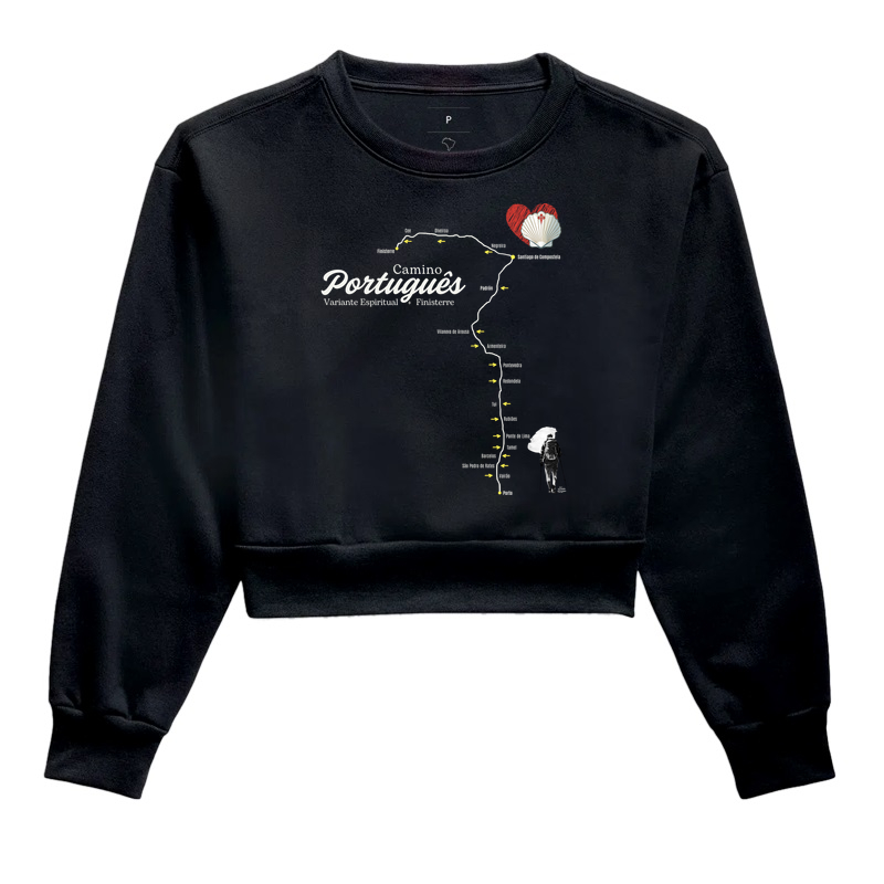 Caminho Português -> Variante Espiritual -> Finisterre (mapa)