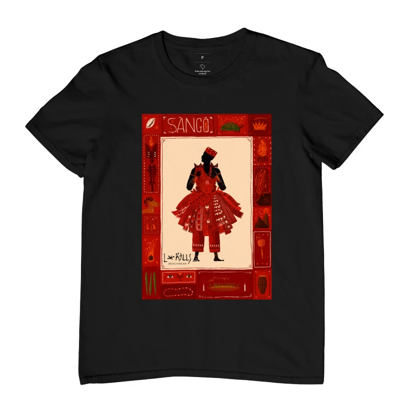 CAMISETA XANGÔ PAPIRO
