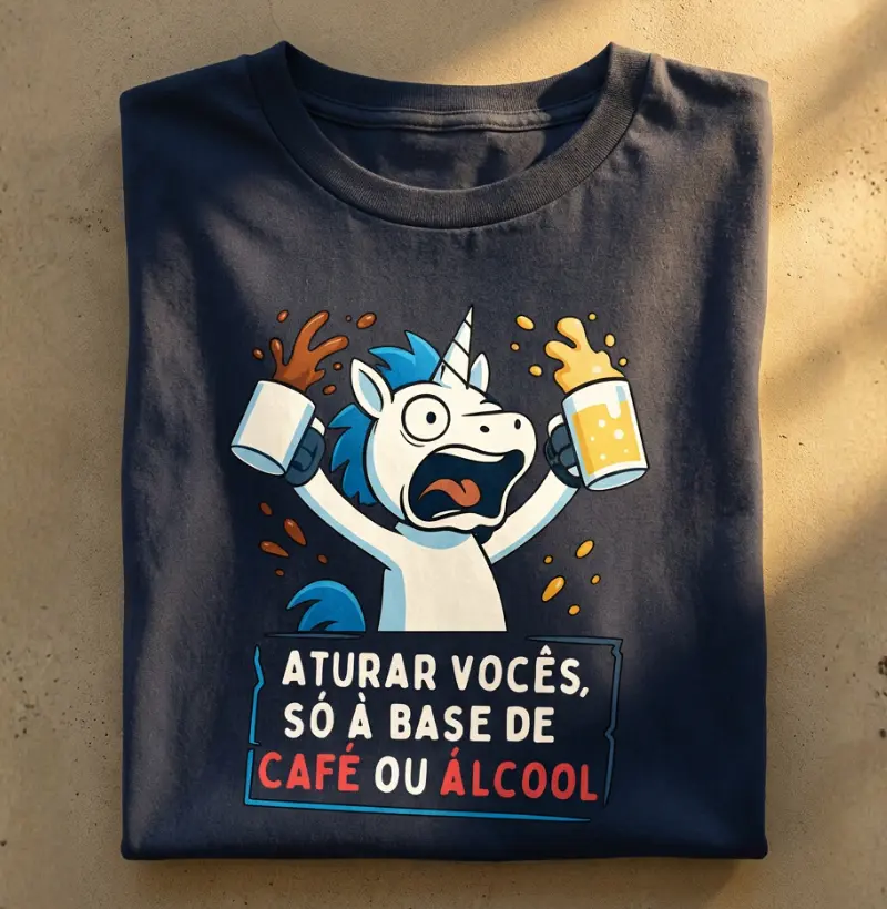 SÓ À BASE DE CAFÉ OU ÁLCOOL