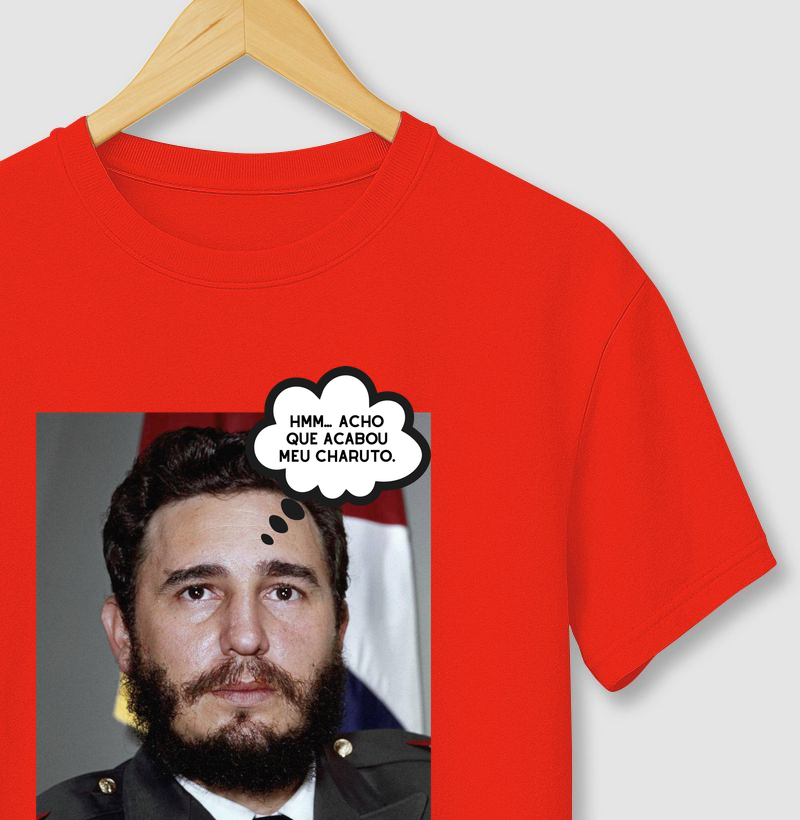 Hmm..…acho que acabou meu charuto. - Fidel Castro