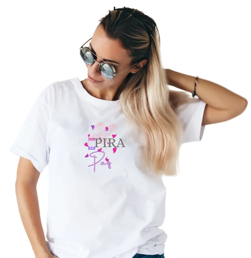 Camiseta Inspira Respira Paz