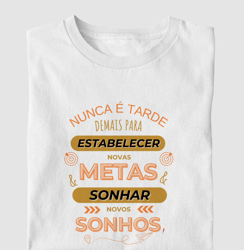 Nunca é tarde