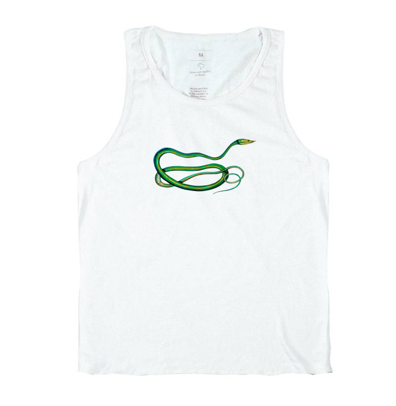 Vintage green vine snake