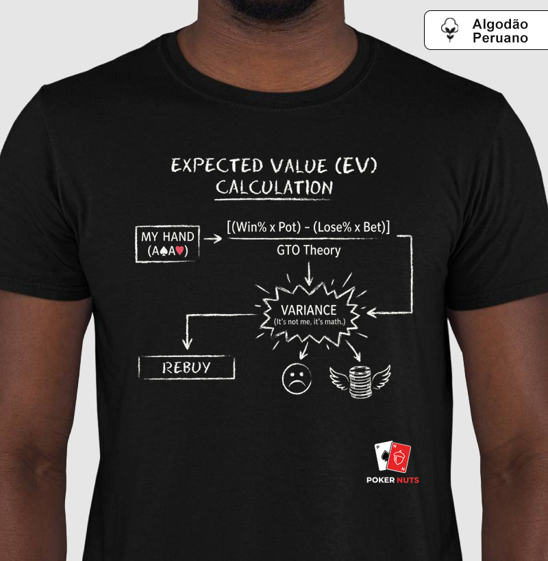 Camiseta Algodão Peruano Expected Value (EV)