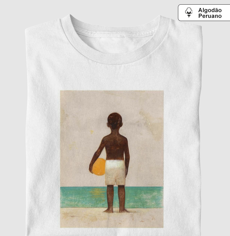 Menino na praia