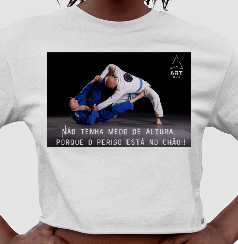 Não tenha medo de altura, porque o perigo está no chão