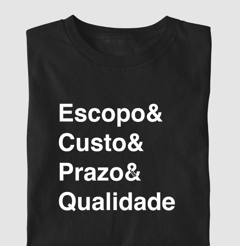 “Escopo & Custo & Prazo & Qualidade”  T.I