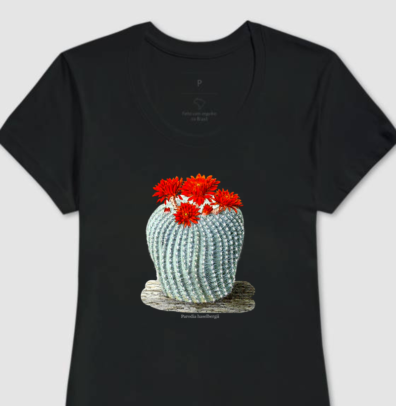 Camiseta Feminina Parodia haselbergii