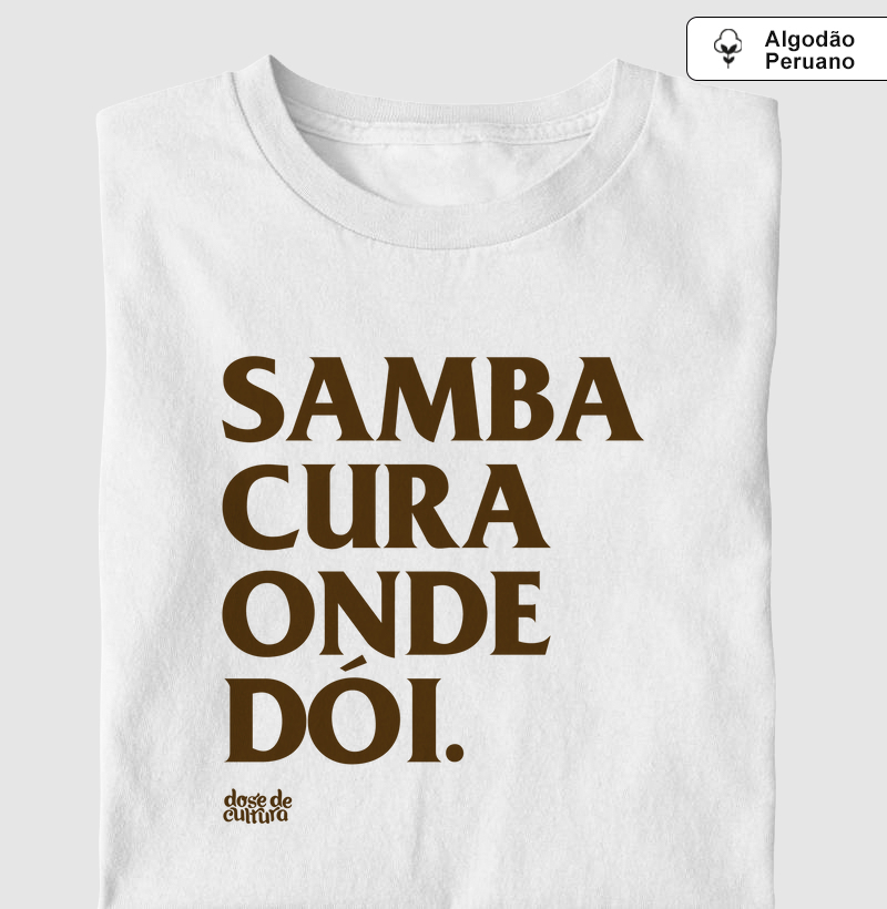 Algodão Peruano - Samba cura onde dói