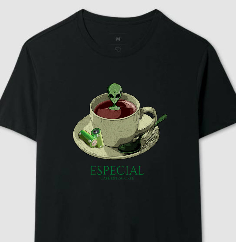 Camiseta Coruja ☕"Café Especial"