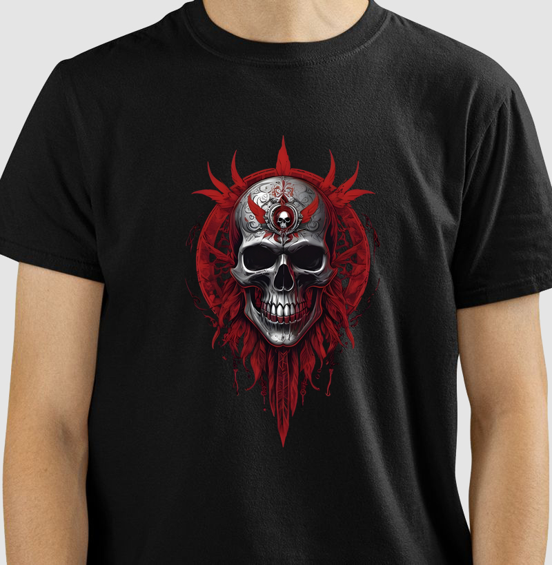 Camiseta Red Skull