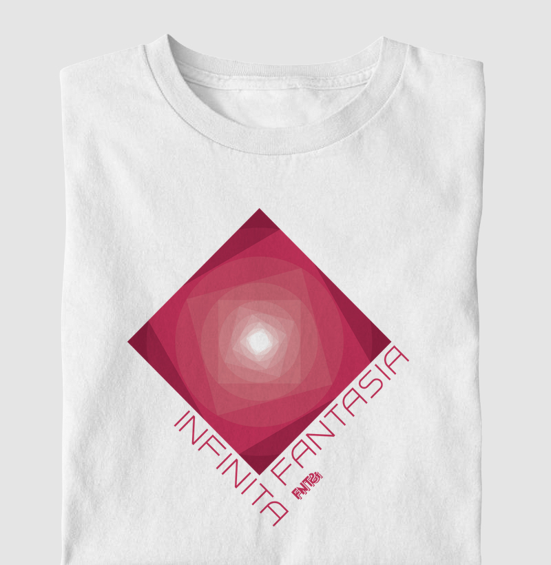 T-SHIRT "INFINITA FANTASIA" / MAGENTA GRANDE 