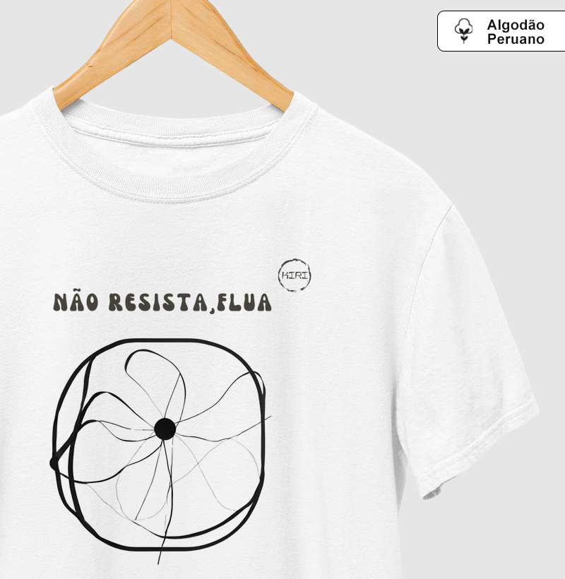 Camiseta  Premium KIRI - Não Resista, Flua - Min