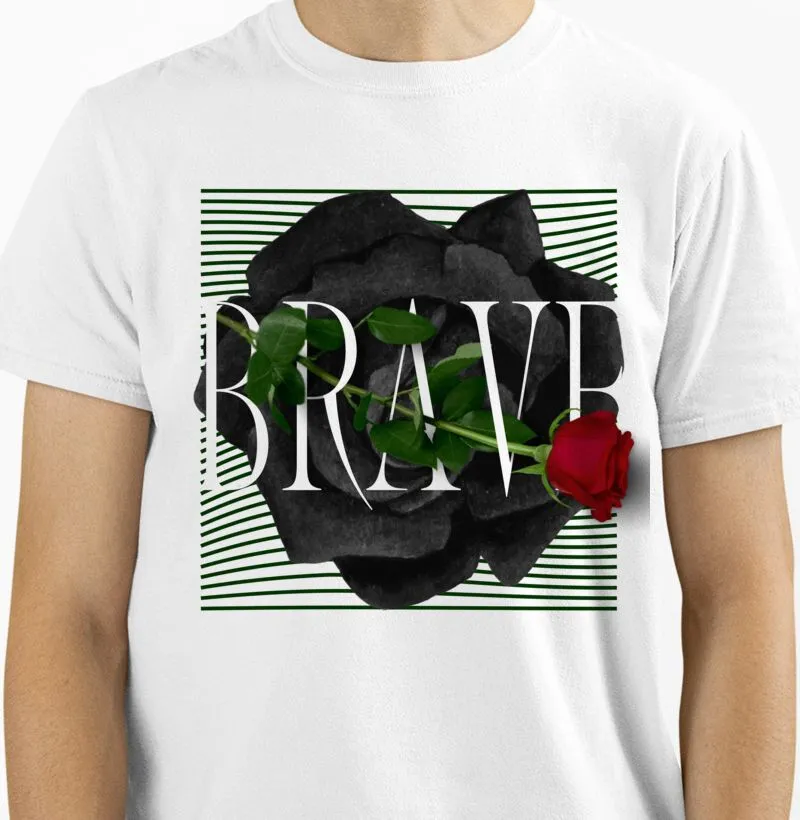 Camisetas Masc e Fem BRAVE