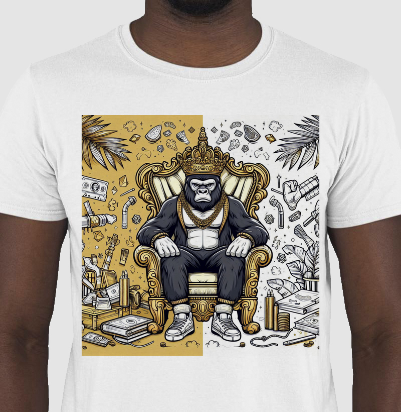 Cute Gorilla Africa King