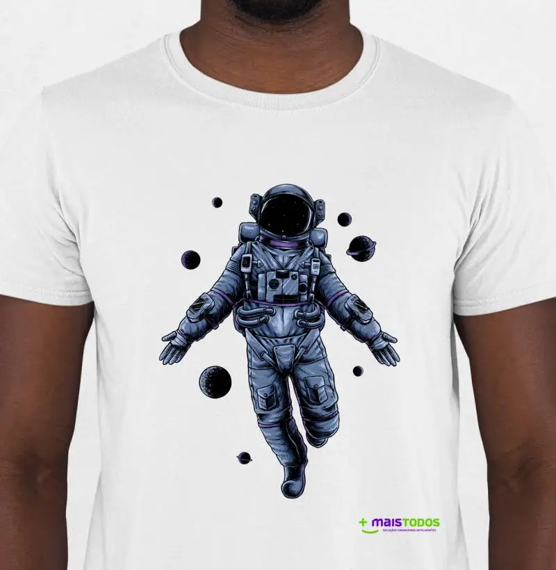 Astronauta e Planetas