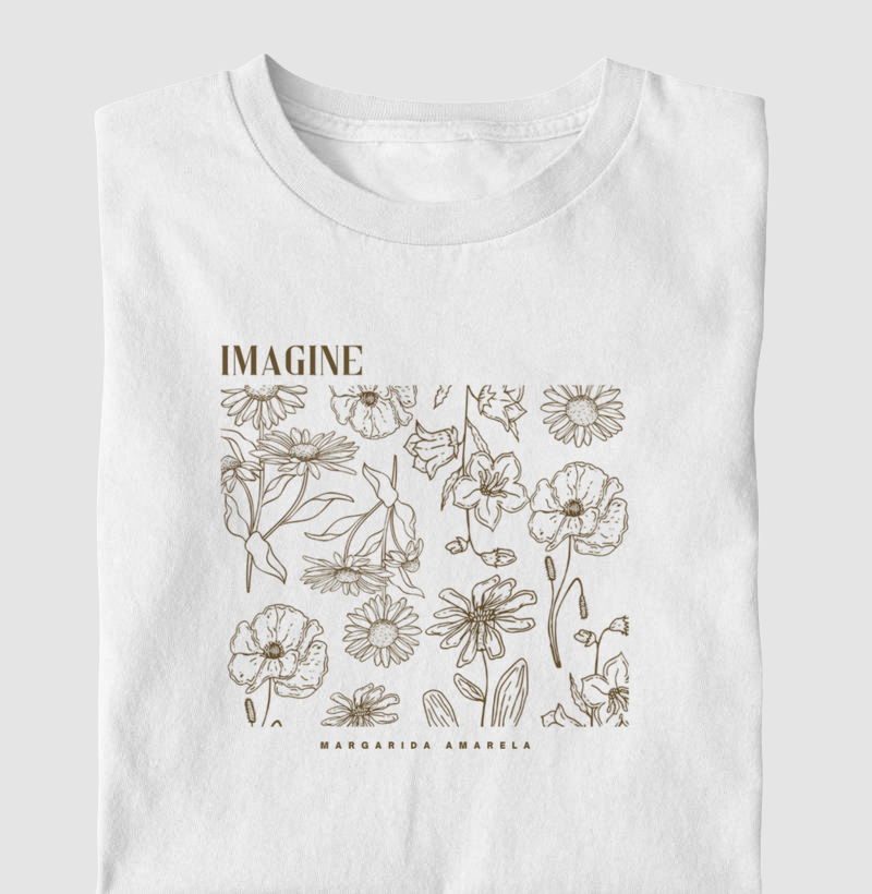 Camiseta Infantil - Imagine 