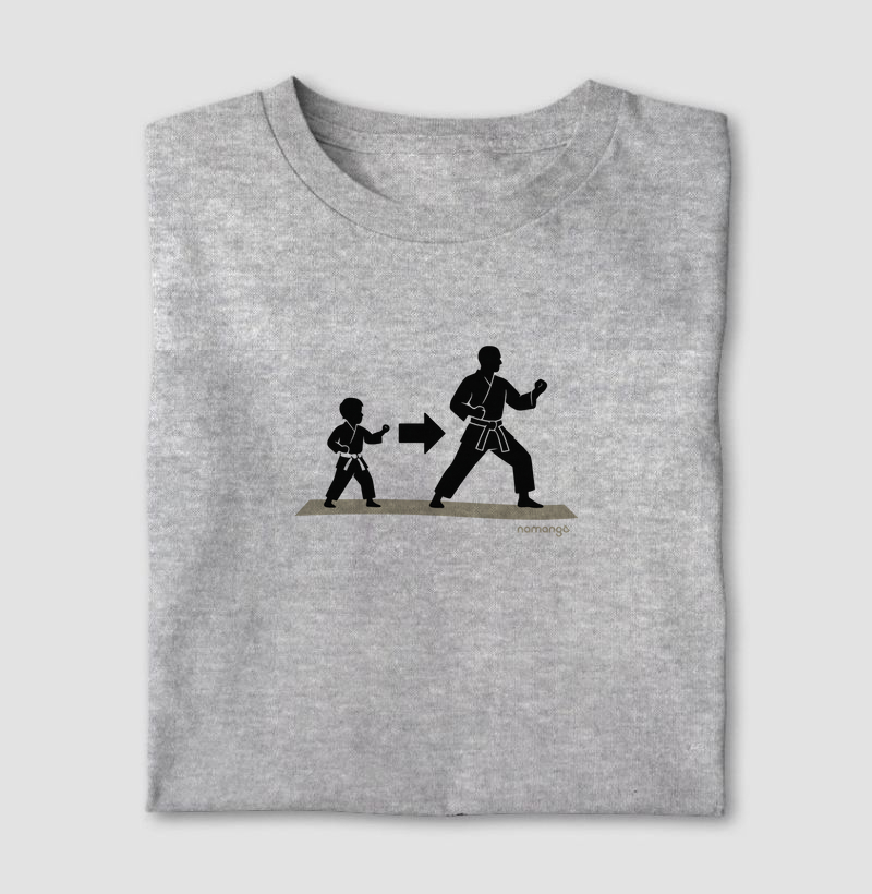 Camiseta Karatê Evolução Masculina – Na Manga