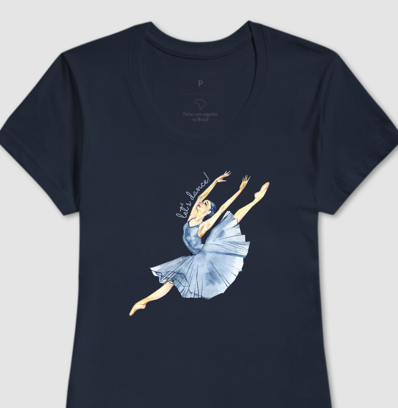 Blue ballerina