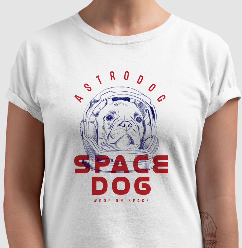 Camiseta Space Dog
