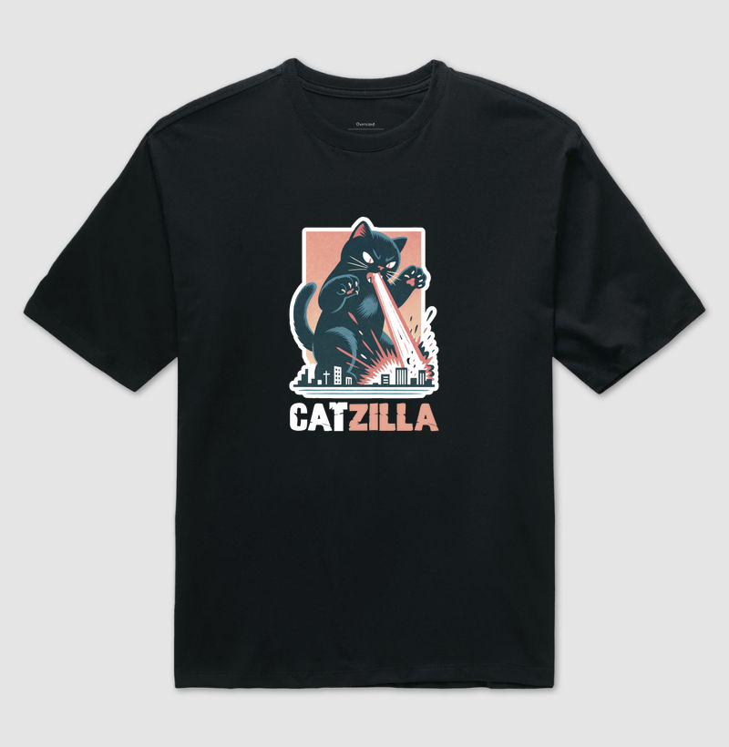 Catzilla destruidor da casa
