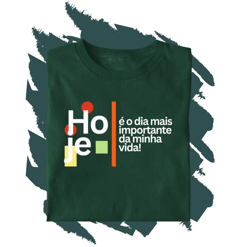 Camiseta Cristã - O Hoje MASC