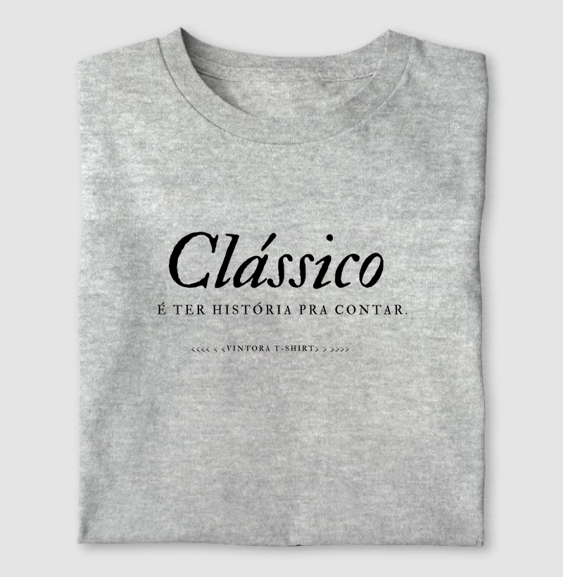 Clássico é ter história pra contar