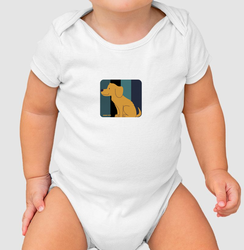 Caramelo com fundo listrado