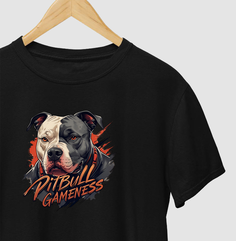 Camiseta PitBull Gameness arte