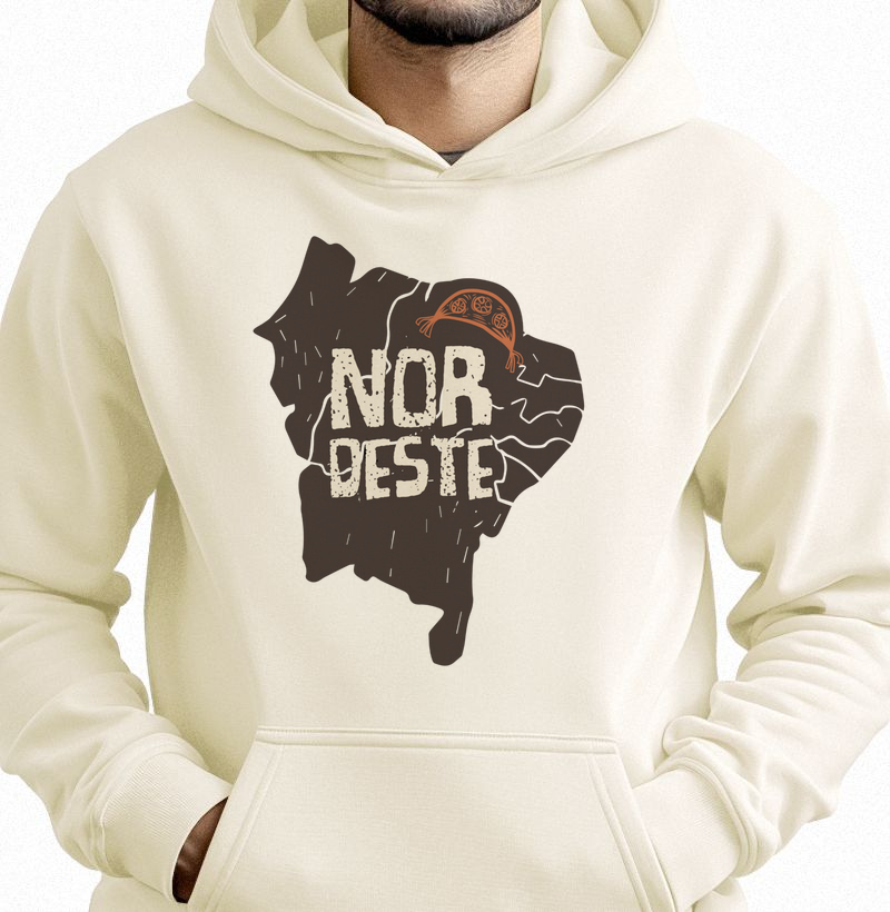 Nordeste com Mapa Estampado – Orgulho em Cada Estado
