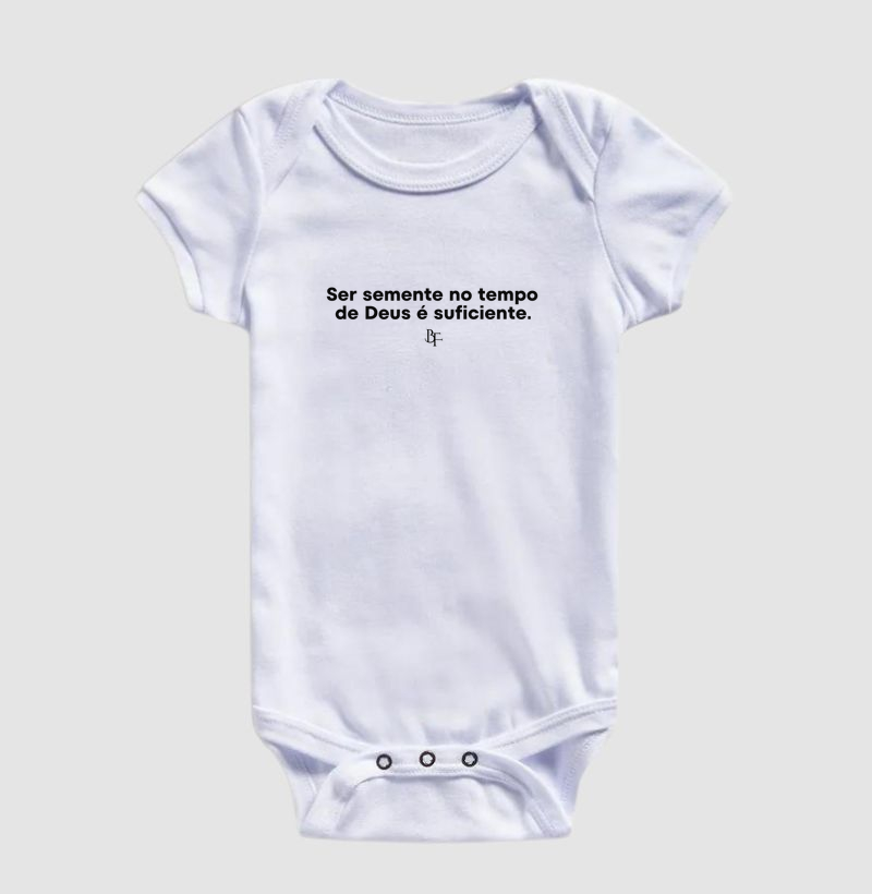 Ser semente no tempo  de Deus é suficiente