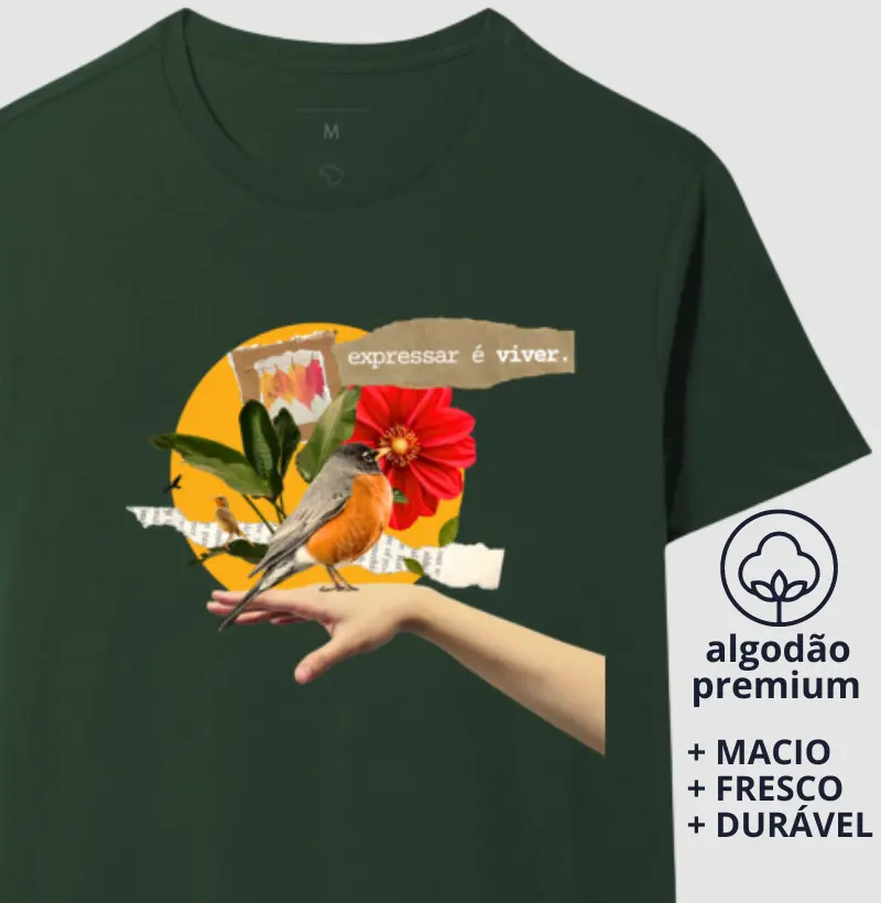 Camiseta Expressar é Viver