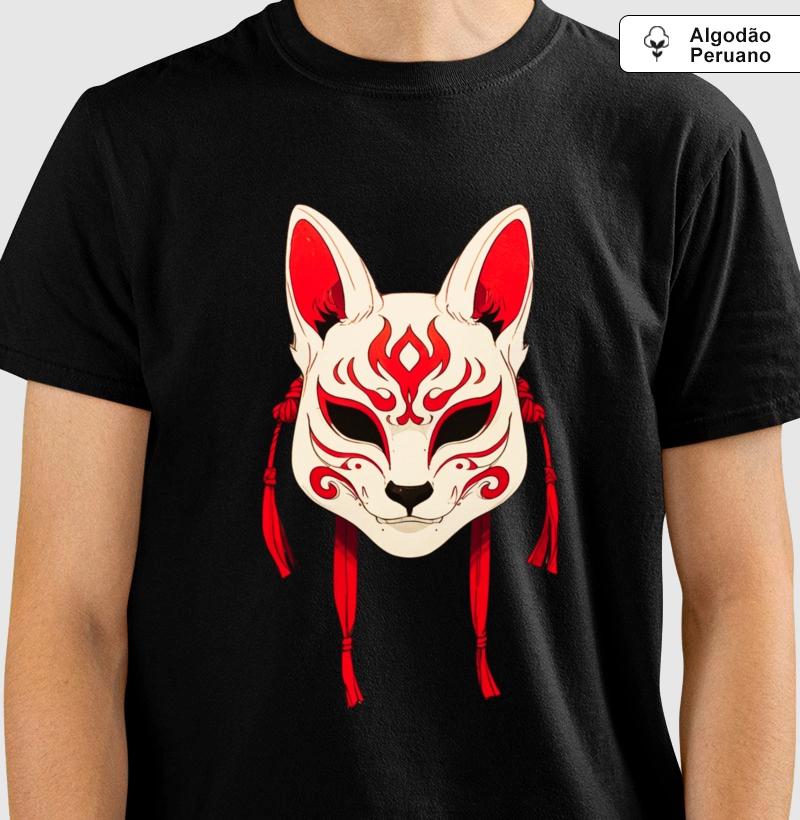 Camiseta Algodão Peruano Espírito da Raposa