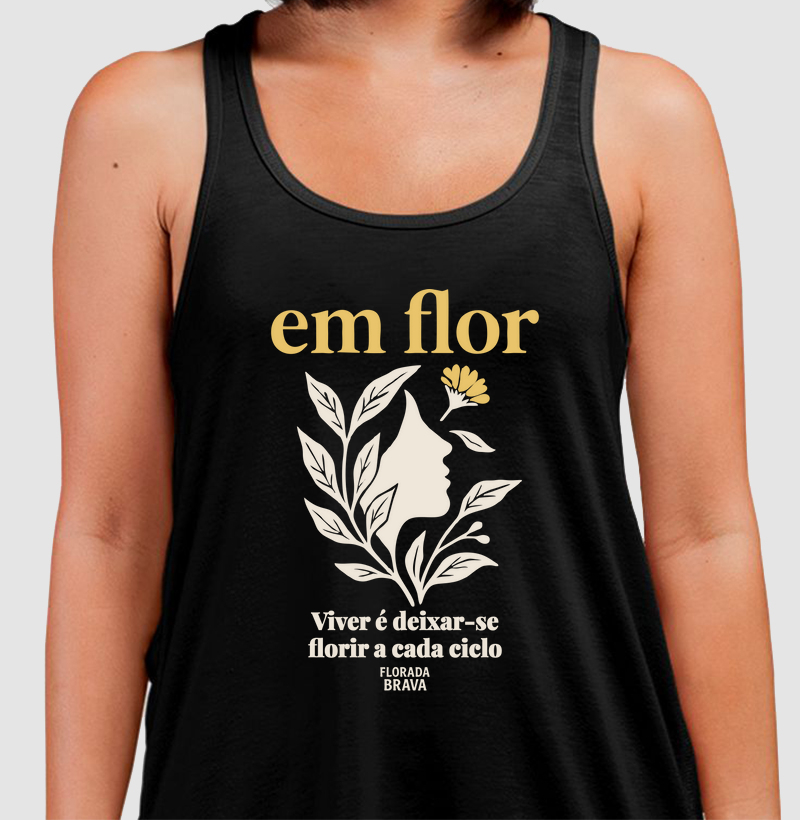 Em flor