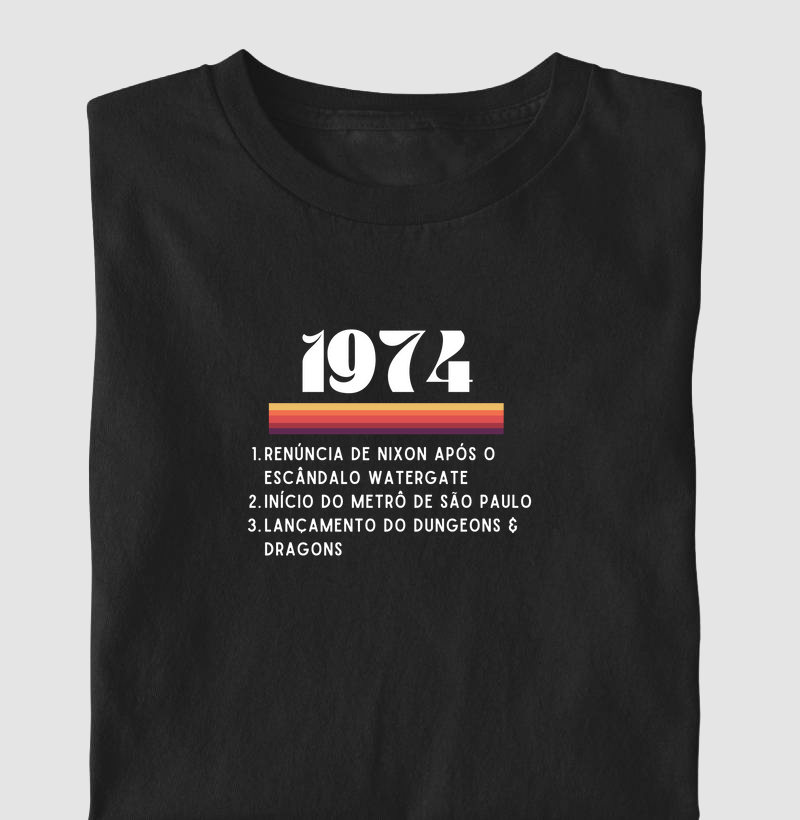 o que aconteceu em 1974