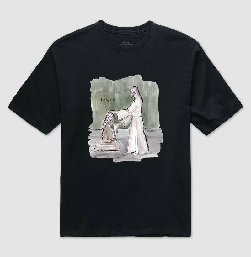 Jesus cura Maria Madalena Oversize