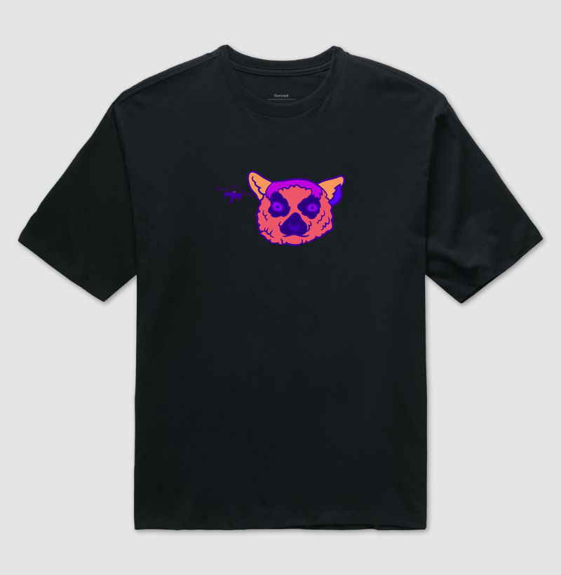 Camiseta Ghosting Oversized